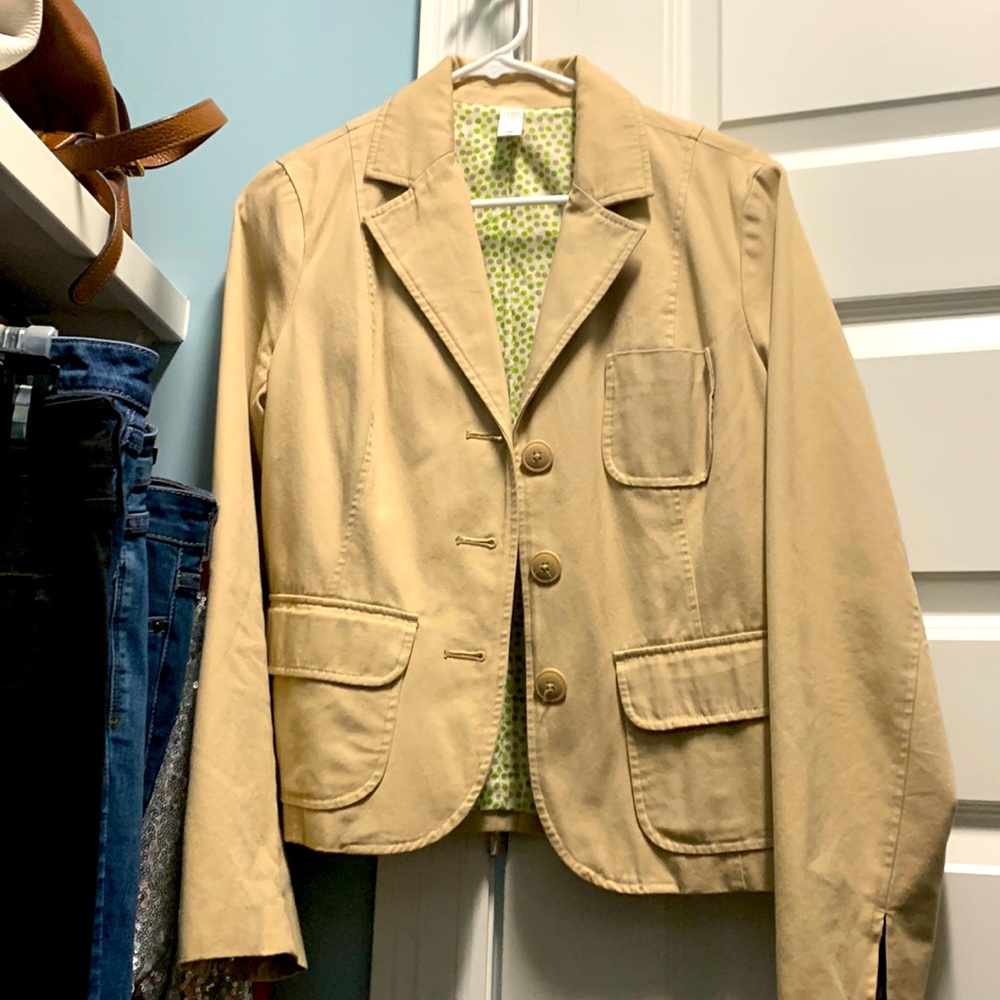 Camel blazer